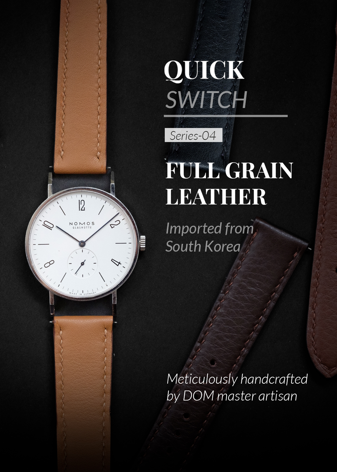 Quick Switch Full Grain Leather Series 04 cover
