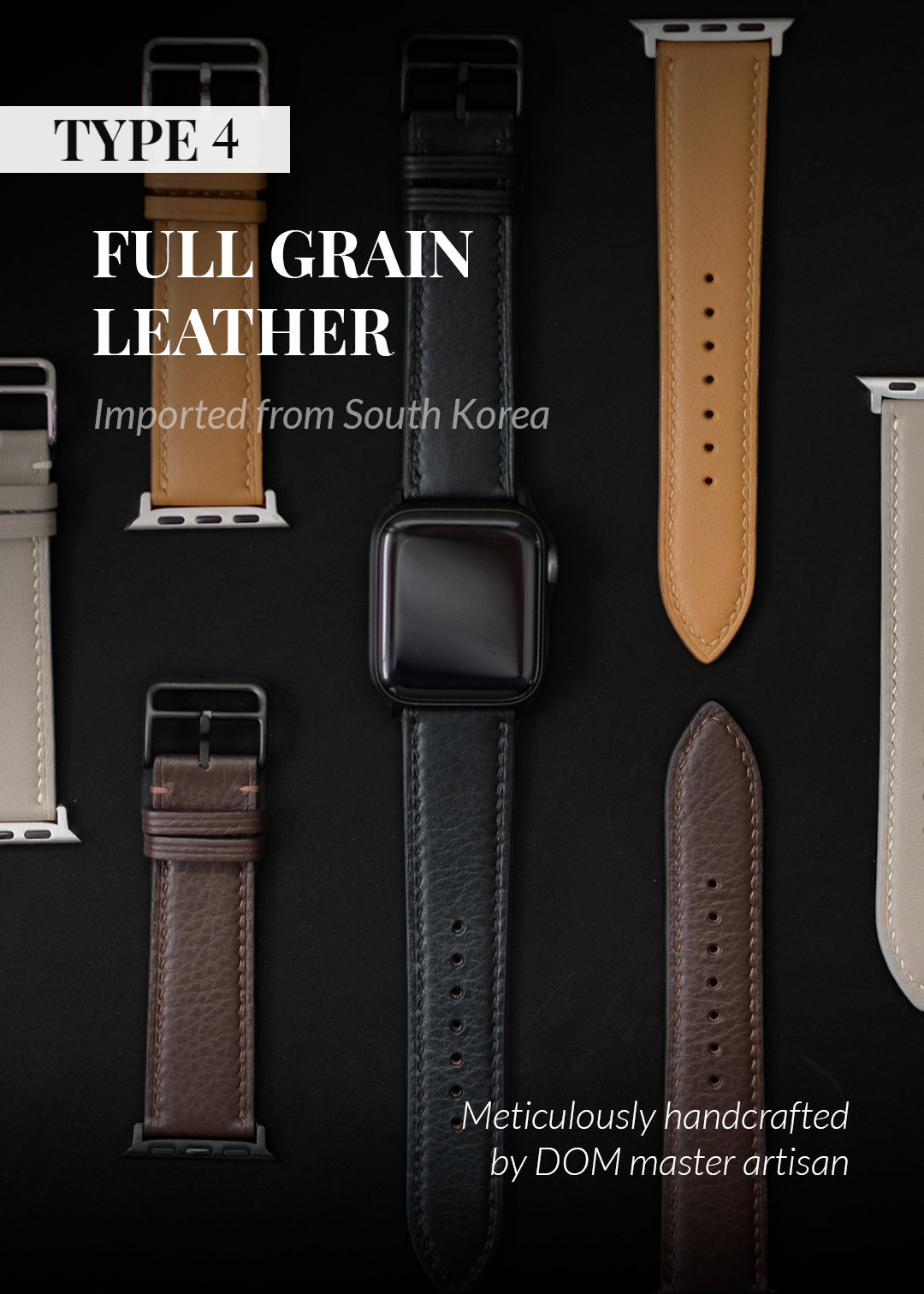 Apple Watch Full Grain Leather - Image 1