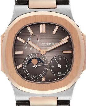 PATEK PHILIPPE Nautilus Moon Phase 5712GR-001 Gray Brown Dial