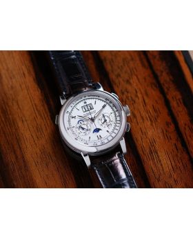 A. LANGE & SÖHNE Datograph Perpetual Calendar Platinum 410.025 E / LSLS4102AP
