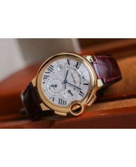 CARTIER Ballon Bleu Chronograph 18K Rose Gold
