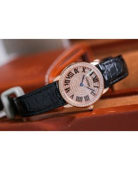 CARTIER Ronde Solo 18K Rose Gold Diamond