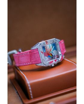 CARTIER Santos 100 Medium “Hummingbird”