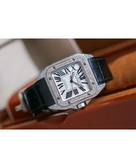CARTIER Santos 100 XL Diamonds