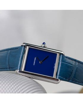 CARTIER Tank Must Blue WSTA0055