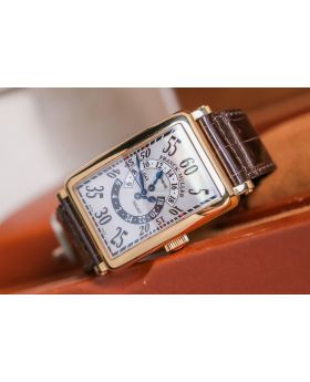 FRANCK MULLER Long Island Double Retrograde Hour 18K Rose Gold 1300 DH R