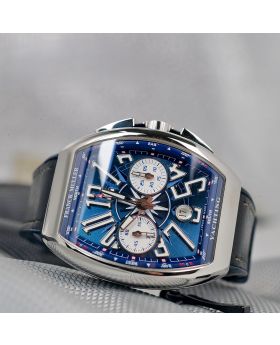 FRANCK MULLER Vanguard V45 Chronograph Yachting V 45 CC DT AC BL