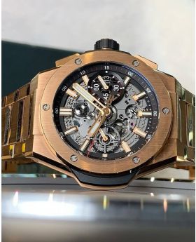 HUBLOT Big Bang Integral King Gold 451.OX.1180.OX Skeleton Dial