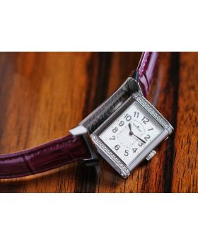 JAEGER-LECOULTRE Grande Reverso Lady Ultra-thin Steel Diamonds Q3208421 268.8.86