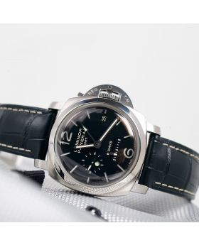 PANERAI Luminor 1950 GMT 8 Days 233 Black Sandwich Dial 44mm