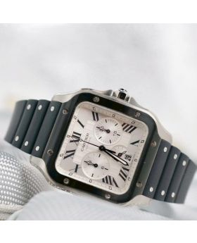 CARTIER Santos De Cartier Chronograph Extra Large WSSA0017