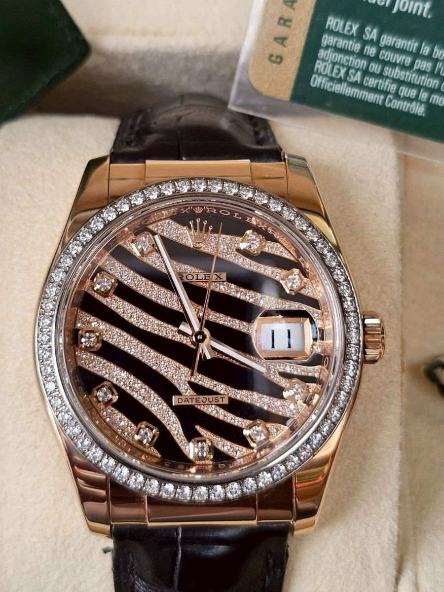 ROLEX Datejust 116185 Zebra Dial